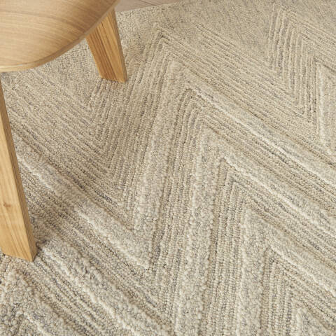 Nourison Linked Beige 39 X 59 Area Rug 805-141552 Image 4