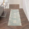 Nourison Linked Beige Runner 23 X 76 Area Rug 805-141559 Thumb 3