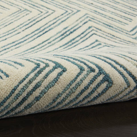 Nourison Linked Beige 39 X 59 Area Rug 805-141560 Image 2