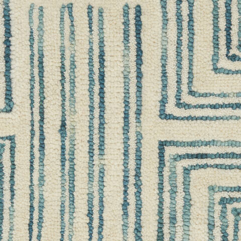 Nourison Linked Beige 39 X 59 Area Rug 805-141560 Image 5