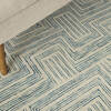Nourison Linked Beige 39 X 59 Area Rug 805-141560 Thumb 4