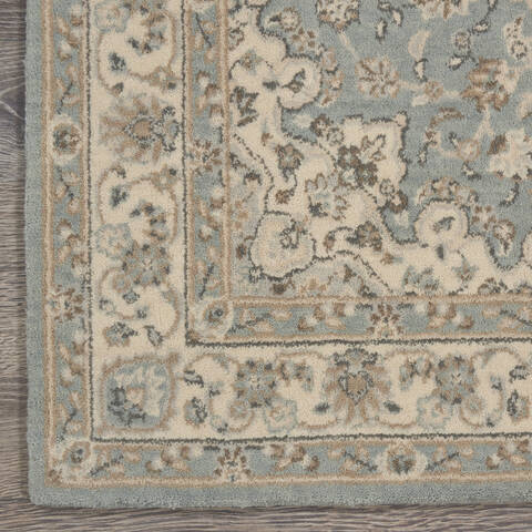 Nourison Living Treasures Blue Runner 26 X 120 Area Rug 805-141563 Image 1