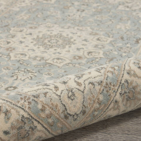 Nourison Living Treasures Blue Runner 26 X 120 Area Rug 805-141563 Image 2