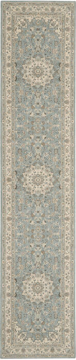Nourison Living Treasures Blue Runner 26 X 120 Area Rug 805-141563 Image 0