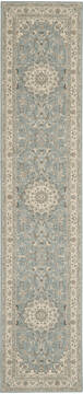 Nourison Living Treasures Blue Runner 2'6" X 12'0" Area Rug  805-141563