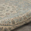 Nourison Living Treasures Blue Round 510 X 510 Area Rug 805-141567 Thumb 2