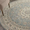 Nourison Living Treasures Blue Round 510 X 510 Area Rug 805-141567 Thumb 4