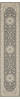 Nourison Living Treasures Grey Runner 26 X 120 Area Rug 805-141570 Thumb 0