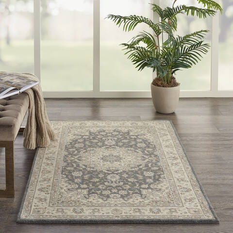 Nourison Living Treasures Grey 36 X 56 Area Rug 805-141573 Image 3