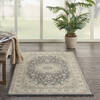 Nourison Living Treasures Grey 36 X 56 Area Rug  805-141573 Thumb 3