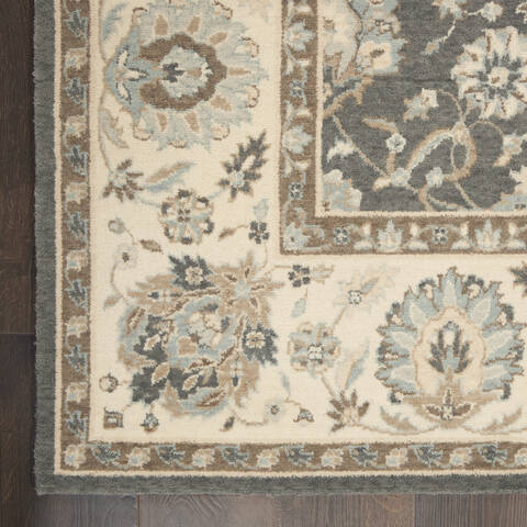 Nourison Living Treasures Grey Runner 26 X 120 Area Rug 805-141577 Image 1