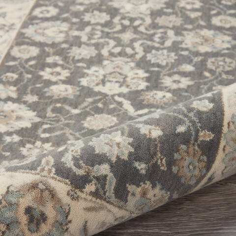 Nourison Living Treasures Grey Runner 26 X 120 Area Rug 805-141577 Image 2