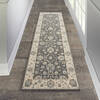 Nourison Living Treasures Grey Runner 26 X 80 Area Rug  805-141579 Thumb 3