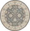 Nourison Living Treasures Grey Round 510 X 510 Area Rug 805-141581 Thumb 0