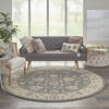 Nourison Living Treasures Grey Round 710 X 710 Area Rug  805-141583 Thumb 3