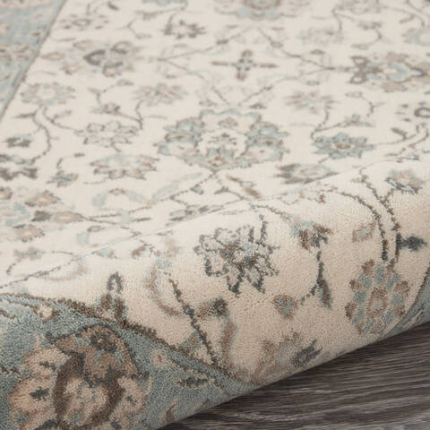 Nourison Living Treasures Beige Runner 26 X 80 Area Rug 805-141586 Image 2