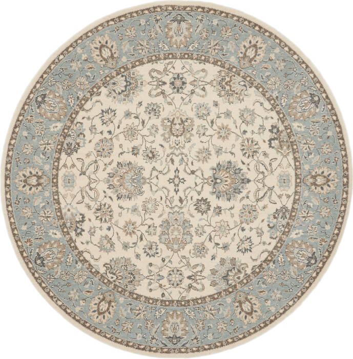 Nourison Living Treasures Beige Round 510 X 510 Area Rug 805-141588 Image 0