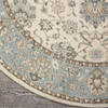 Nourison Living Treasures Beige Round 510 X 510 Area Rug  805-141588 Thumb 1