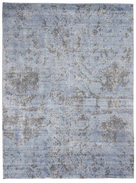 Nourison Lucent Blue 3'9" X 5'9" Area Rug  805-141591