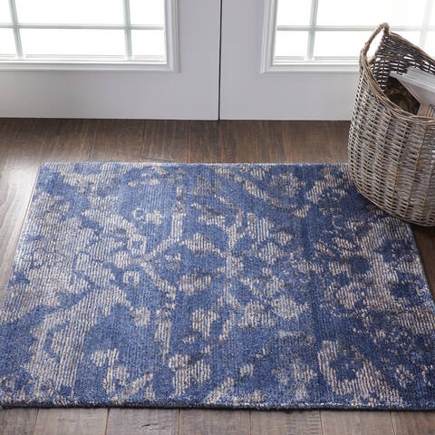 Nourison Lucent Blue 23 X 30 Area Rug 805-141593 Image 3