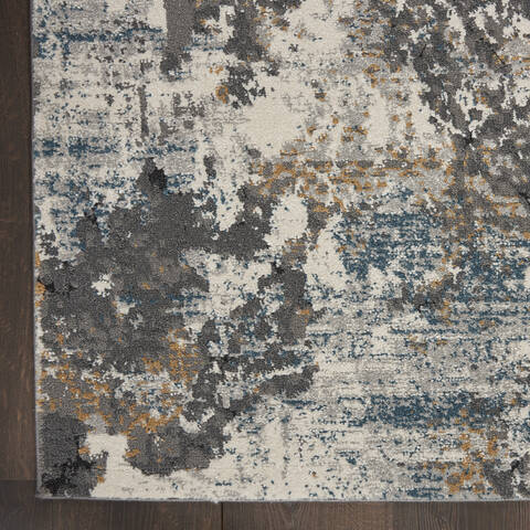 Nourison Ludlow Grey 40 X 60 Area Rug 805-141595 Image 1