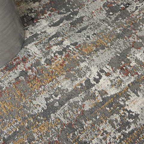 Nourison Ludlow Grey 40 X 60 Area Rug 805-141600 Image 4