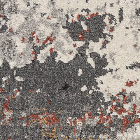 Nourison Ludlow Grey 90 X 120 Area Rug 805-141603 Image 5