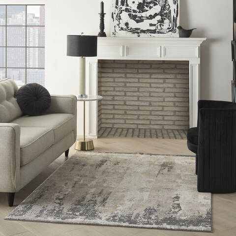 Nourison Ludlow Beige 53 X 73 Area Rug 805-141616 Image 5