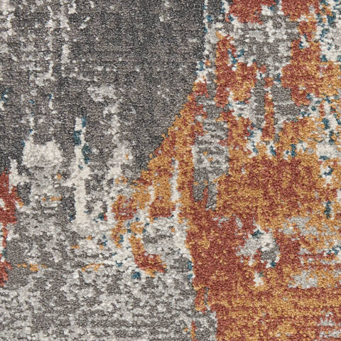 Nourison Ludlow Grey Runner 22 X 76 Area Rug 805-141619 Image 4
