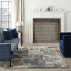 Nourison Ludlow Grey 53 X 73 Area Rug 805-141621 Thumb 3
