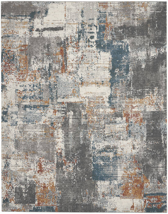 Nourison Ludlow Grey 90 X 120 Area Rug 805-141623 Image 0