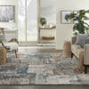 Nourison Ludlow Grey 90 X 120 Area Rug 805-141623 Thumb 3