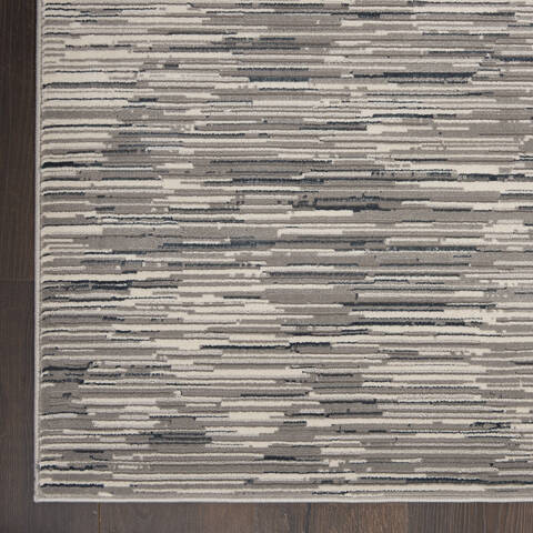 Nourison MA90 Uptown Grey Runner 22 X 76 Area Rug 805-141624 Image 1