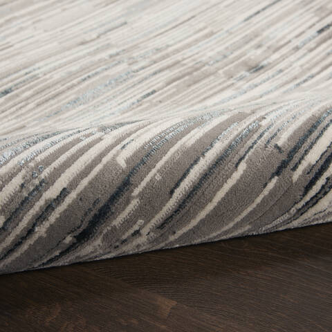 Nourison MA90 Uptown Grey Runner 22 X 76 Area Rug 805-141624 Image 2