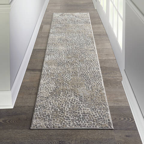 Nourison MA90 Uptown Beige Runner 22 X 76 Area Rug 805-141629 Image 3