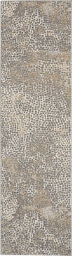 Nourison MA90 Uptown Beige Runner 6 to 9 ft Polypropylene Carpet 141629