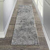 Nourison MA90 Uptown Grey Runner 22 X 76 Area Rug 805-141634 Thumb 3