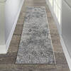 Nourison MA90 Uptown Grey Runner 22 X 76 Area Rug  805-141634 Thumb 3