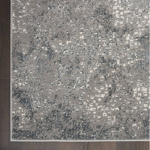 Nourison MA90 Uptown Grey 40 X 60 Area Rug 805-141635 Image 1