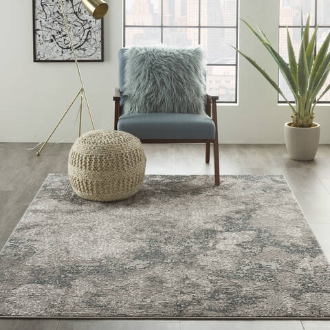 Nourison MA90 Uptown Grey 40 X 60 Area Rug 805-141635 Image 3