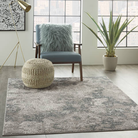 Nourison MA90 Uptown Grey 40 X 60 Area Rug 805-141635 Image 5