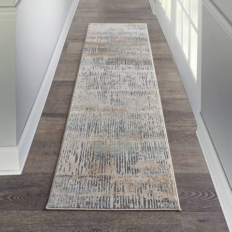 Nourison MA90 Uptown Beige Runner 22 X 76 Area Rug 805-141644 Image 3