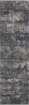 Nourison MA90 Uptown Grey Runner 6 to 9 ft Polypropylene Carpet 141649