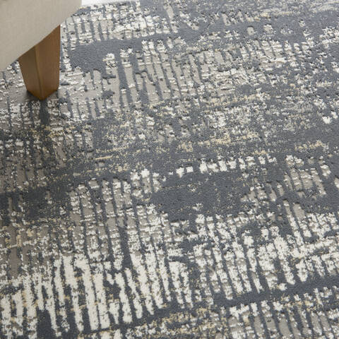 Nourison MA90 Uptown Grey 40 X 60 Area Rug 805-141650 Image 4