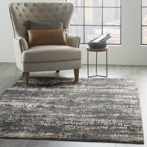 Nourison MA90 Uptown Grey 40 X 60 Area Rug 805-141650 Image 5