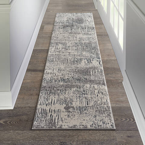 Nourison MA90 Uptown Beige Runner 22 X 76 Area Rug 805-141654 Image 3