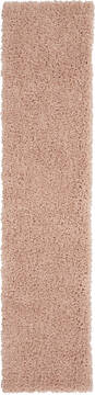 Nourison Malibu Shag Purple Runner 2'2" X 7'6" Area Rug  805-141659