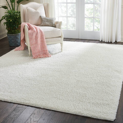Nourison Malibu Shag Beige 70 X 100 Area Rug 805-141673 Image 3