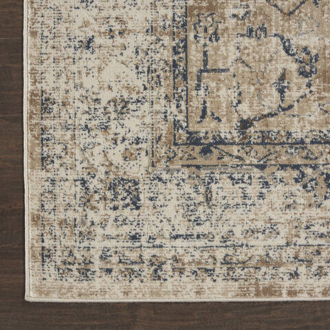 Nourison Malta Beige 311 X 57 Area Rug 805-141679 Image 1