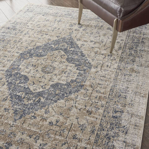Nourison Malta Beige 311 X 57 Area Rug 805-141679 Image 4